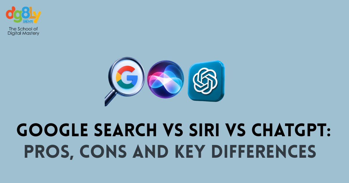 Google Search vs Siri vs ChatGPT: Pros, Cons & Key Differences